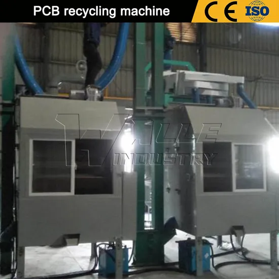 Waste TV Computer Cellphone Printed Circuit Board (PCB) Recycling and Separation Machine